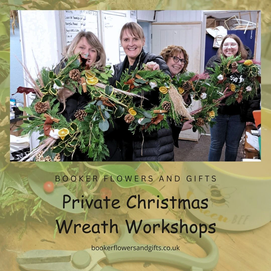 Private Christmas Wreath Workshops Liverpool